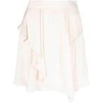 IRO • ecru rok Bealie • L (FR42), Verzenden, Wit, Maat 42/44 (L), Nieuw