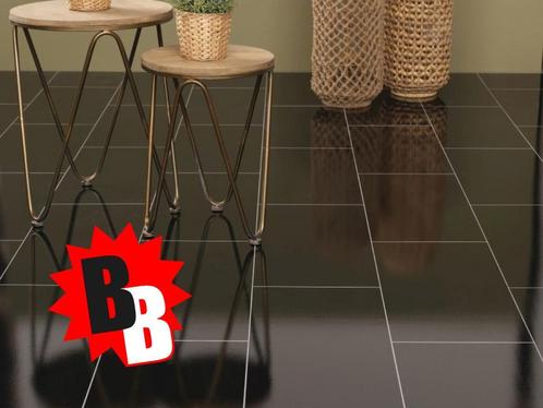 UITVERKOOP | Plak-PVC antraciet v.a. €2,98 per m², Huis en Inrichting, Stoffering | Vloerbedekking, Wit, Crème, Beige, Bruin, Grijs