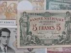 België. - 6 banknotes - various dates - Pick 75b, 121, 122,