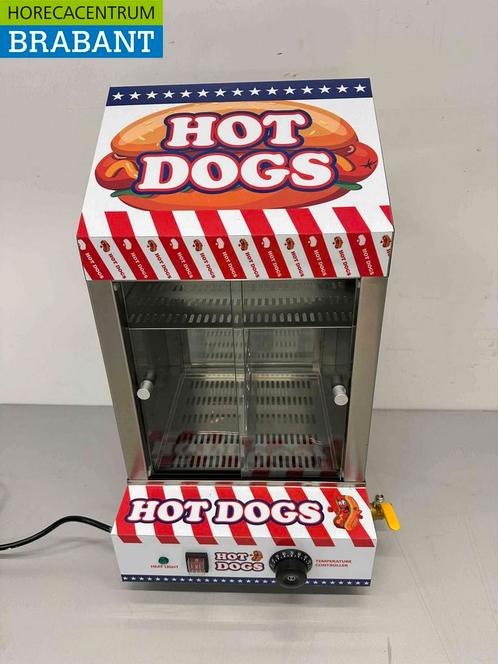 RVS Hotdogsteamer Hot Dog Steamer 230V Horeca, Zakelijke goederen, Horeca | Keukenapparatuur, Nieuw in verpakking, Ophalen of Verzenden