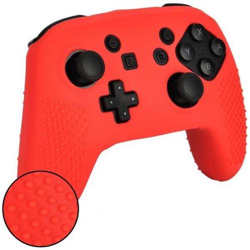 IVYUEEN Switch Silicon Pro Pad Sleeve-Rood (NSW) NIEUW, Spelcomputers en Games, Spelcomputers | Overige, Nieuw, Ophalen of Verzenden