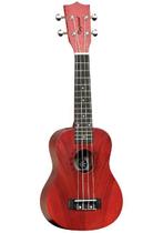 Tiare T1 Red Stain Satin Model Soprano Ukelele, Red Stain, Ophalen of Verzenden, Nieuw