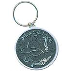 John Lennon Peace & Love Sleutelhanger officiële merchandise, Ophalen of Verzenden, Nieuw, Gebruiksvoorwerp
