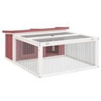 Konijnenhok Grenen 117cm | Retourdeal | 40% Korting, Minder dan 60 cm, 110 cm of meer, Nieuw, Ophalen of Verzenden