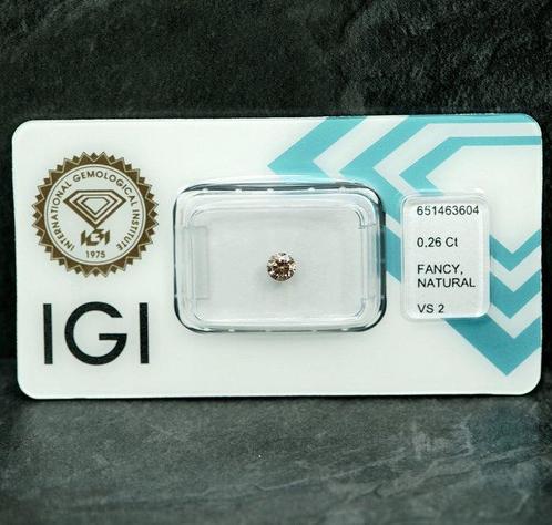 1 pcs Diamant (Natuurlijk gekleurd) - 0.26 ct - Fancy, Sieraden, Tassen en Uiterlijk, Edelstenen