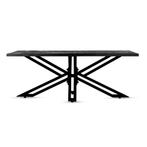 Salontafel Yana Zwart 120, Ophalen of Verzenden, Nieuw