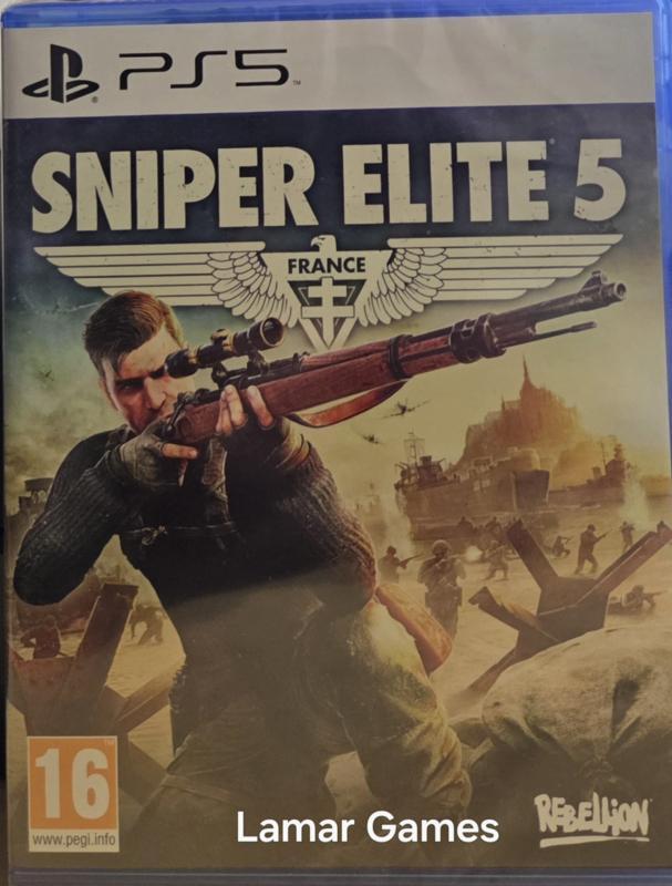 Sniper Elite 5 (ps5 nieuw), Spelcomputers en Games, Spelcomputers | Sony PlayStation Consoles | Accessoires, Zo goed als nieuw