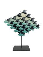 M.C. Escher (1898-1972) - Beeldje, Air and Water - 19 cm -