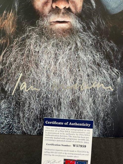 Lord of the Rings, Ian McKellen (Gandalf) - Signed in Person, Verzamelen, Film en Tv