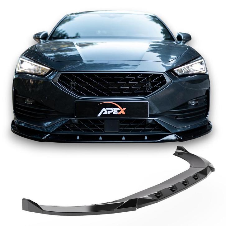 APEX - Front splitter passend for Seat Leon Mk1 (2020-2024), Auto-onderdelen, Carrosserie en Plaatwerk, Nieuw, Ophalen of Verzenden
