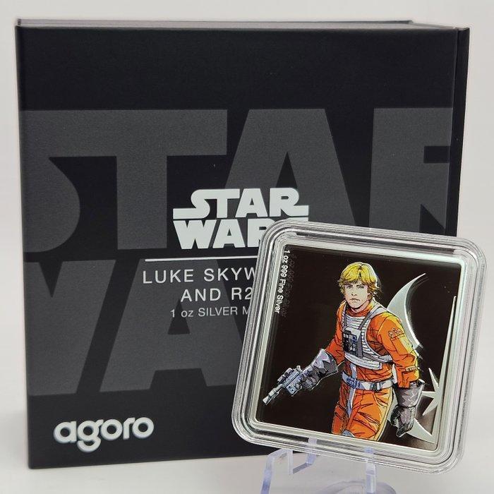Niue. 2 Dollars 2025 – Star Wars – Luke Skywalker and R2-D2, Postzegels en Munten, Munten | Europa | Niet-Euromunten