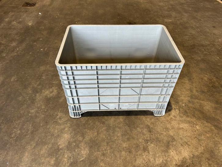 palletboxen 116x80x80 cm dichte bakken 550 liter met 4 poten, Doe-het-zelf en Verbouw, Kratten en Dozen, 100 cm of meer, Gebruikt