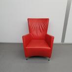 Montis Windy DESIGN lederen fauteuil relax stoel TOMATO, Huis en Inrichting, Stoelen, Ophalen of Verzenden, Nieuw