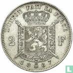 België 2 francs 1867 (met kruis op kroon), Verzenden, Losse munt, Goud