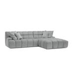 Loungebank Tynaarlo - loungebanken - Zilver, Nieuw, 150 cm of meer, Stof, 250 tot 300 cm