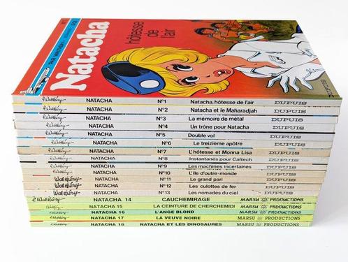 Natacha T1 à T18 - 18x C - EO/Ré - 18 Album - 1984/1998, Boeken, Stripboeken