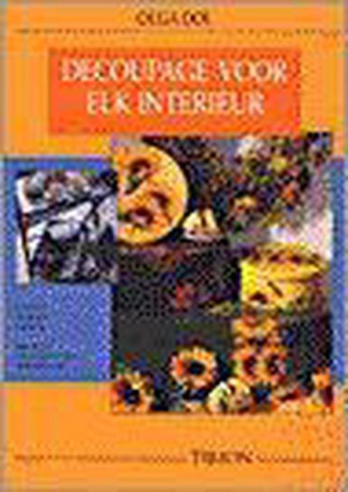 DECOUPAGE VOOR ELK INTERIEUR 9789051215335 O. Dol, Boeken, Hobby en Vrije tijd, Gelezen, Verzenden