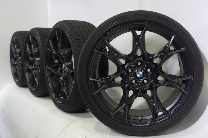 BMW 5 serie i5 G60 G61 943M 21 inch velgen Continental Zomer, Auto-onderdelen, Banden en Velgen, Velg(en), Gebruikt, 21 inch, Zomerbanden