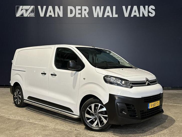 Citroën Jumpy 2.0 BlueHDI 123pk L2H1 Euro6 Airco | 2500kg Tr, Auto's, Bestelauto's, Dealer onderhouden, Lease, Zwart, Handgeschakeld