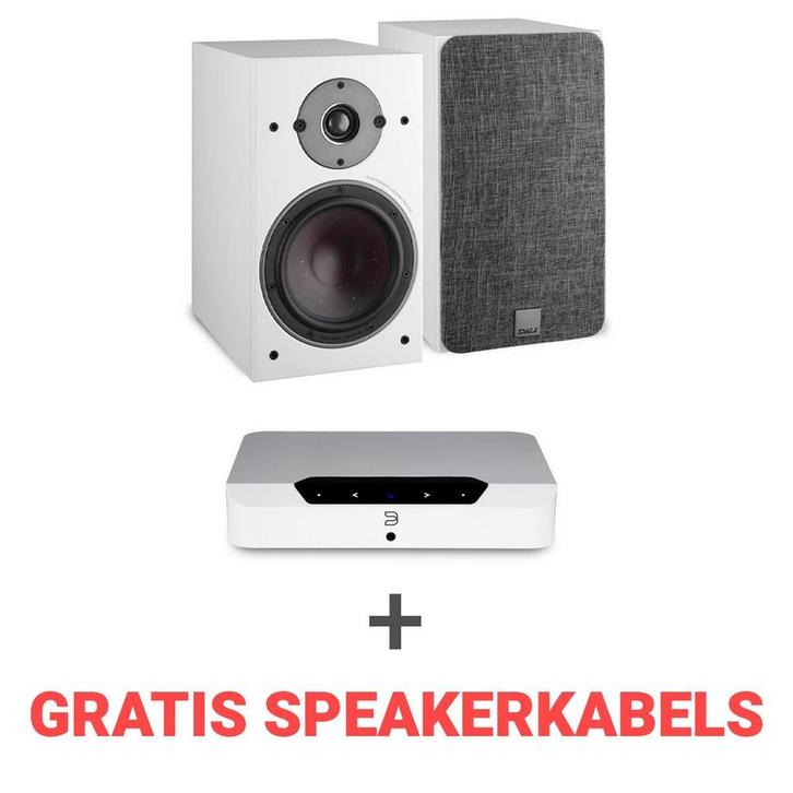 Oberon Dali Combi deal Dali Oberon 3 + Bluesound Powernode, Audio, Tv en Foto, Luidsprekers, Front, Rear of Stereo speakers, Nieuw