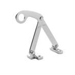 Raamuitzetter bovenraam - nikkel - voor ventilatie - De O..., Ophalen of Verzenden, Nieuw, Koper of Messing, Overige typen