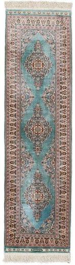 Silk Hereke-Cinar Signed Carpet Runner with Stunning Design, Nieuw