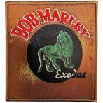Bob Marley - Exodus Lion - Patch officiële merchandise, Verzamelen, Ophalen of Verzenden, Nieuw, Kleding