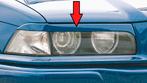 Rieger koplampspoiler Cabrio, Coupé | 3er E36: 01.90-12.99 -, Verzenden