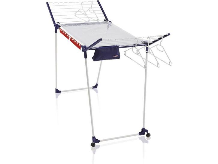 Leifheit Pegasus 200 Solid Deluxe Mobile - Droogrek met, Tuin en Terras, Droogmolens en Wasrekken, Zo goed als nieuw, Verzenden