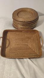 Flamant - Onderbord (9) - Bamboe, Rattan, riet, riet -