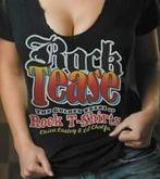 Rock tease: the golden years of rock T-shirts by Erica, Gelezen, Erica Easley, Verzenden