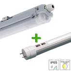 IP65 LED TL armatuur 120 cm enkel + LED TL buis |, Verzenden, Nieuw, Functioneel