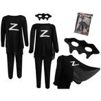 Zorro kostuum voor kinderen maat S 95 - 110cm -, Kinderen en Baby's, Carnavalskleding en Verkleedspullen, Ophalen of Verzenden