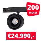 *TIP* LED Railverlichting Ultimo Zwart 200 spots + 200M, Ophalen of Verzenden