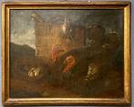 Tuscan school (XVII) - Still Life with Turkeys, Birds and, Antiek en Kunst