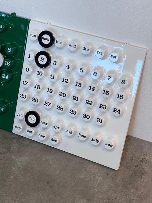 Eeuwigdurende kalender - Giorgio Della Beffa - Ring-A-Date -, Antiek en Kunst, Antiek | Meubels | Stoelen en Banken