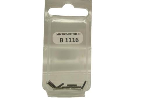 Micromotor adapter B1116 1,1 mm --> 1,6 mm x 8 mm 10 Pcs, Hobby en Vrije tijd, Modeltreinen | H0, Gelijkstroom, Overige typen