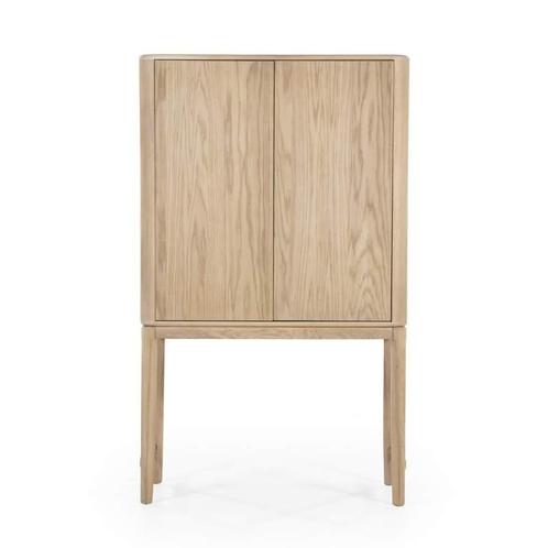 Kabinet Harvey - Naturel - 96125 - bergkasten, Huis en Inrichting, Kasten | Buffetkasten, Nieuw, Overige materialen