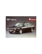1994 MASERATI 430 - 430 4V LEAFLET ENGELS, Boeken, Nieuw, Author