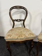 Stoel (2) - Hout - Landhuis stoelen, Antiek en Kunst