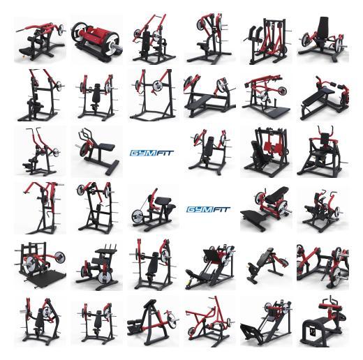 Gymfit Xtreme-line plate loaded series | Complete set | 34, Sport en Fitness, Fitnessapparatuur, Overige typen, Ophalen of Verzenden
