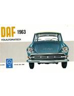 1963 DAF VARIOMATIC BROCHURE NEDERLANDS, Boeken, Auto's | Folders en Tijdschriften, Nieuw, Author