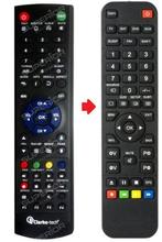ClarkeTech HD4100 / HD5000 / HD5100 / HD6600 afstandsbedi..., Verzenden, Nieuw