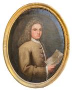 Italiaanse school (XVIII) - Ritratto di aristocratico, Antiek en Kunst