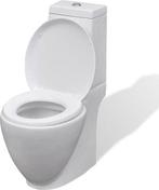VidaXL Toilet - Dubbele Spoelknop - Keramiek - Softclose - 3, Diversen, Overige Diversen, Zo goed als nieuw, Verzenden