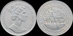 Isle of Man 1 crown 1986 Worldcup Mexico-unc koper-nikkel, Postzegels en Munten, Munten en Bankbiljetten | Verzamelingen, Verzenden