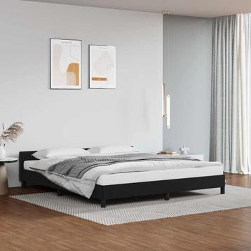 Bedframe 180x200 Zwart met Hoofdbord | OP = OP | Retour beschikbaar voor biedingen