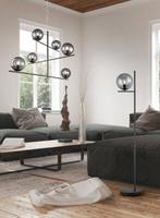 Tweedekans | Trio Hanglamp Pure antraciet 6x E14- 80 x 115 x, Ophalen of Verzenden, Zo goed als nieuw