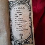 Esdras. Tobias. Iudith. Esther. Psalmi. Prouerbia.