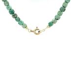 Vintage turkoois collier met gouden sluiting 14 kt, Ophalen of Verzenden, Nieuw